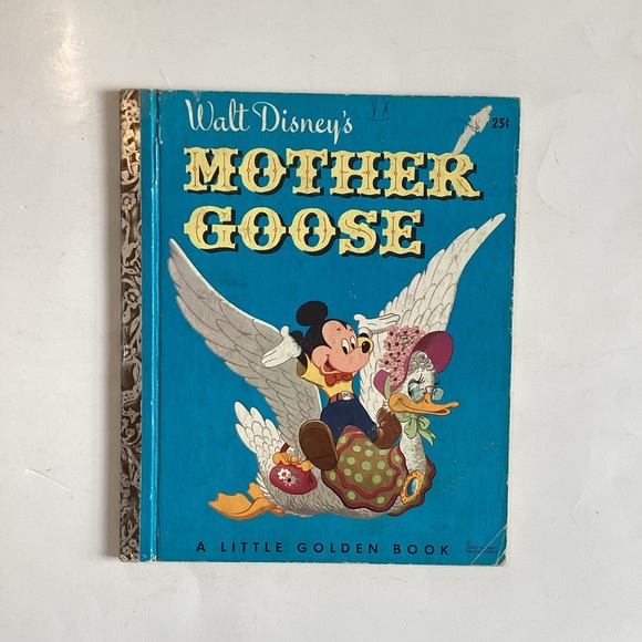4 /๐ฒ20 ๐ค 1952 Mother Goose golden book - Picture 1 of 5